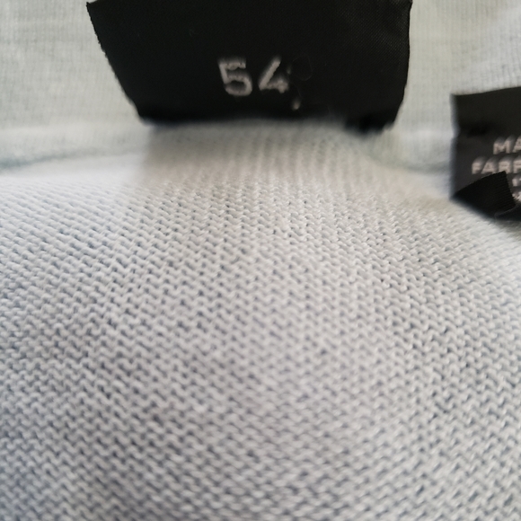 Hugo Boss Men's Light Blue Long Sleeve Polo - Picture 4 of 5